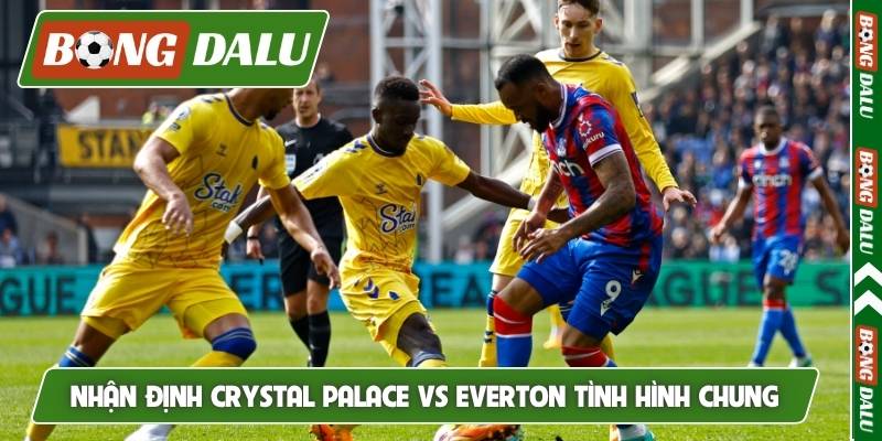 Nhận định Crystal Palace vs Everton tình hình chung